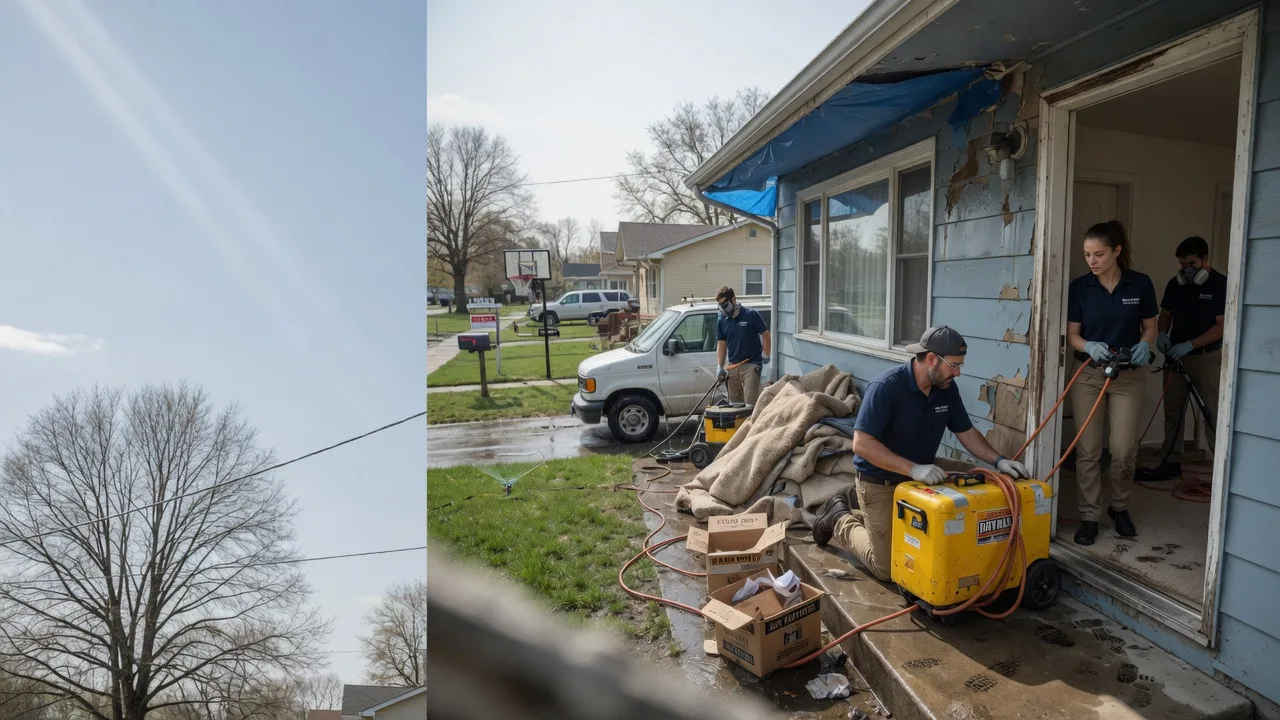 Basement Flood Cleanup in Fisher, MN near me